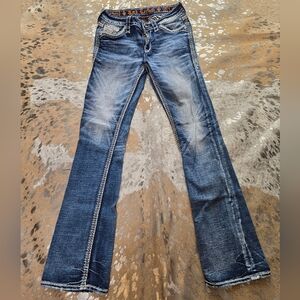 Rock Revival Blue Boot Cut Jeans